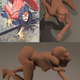 Illustration for article titled That Infamous Spider-Woman Cover Rendered In 3D Is A Flesh Nightmare